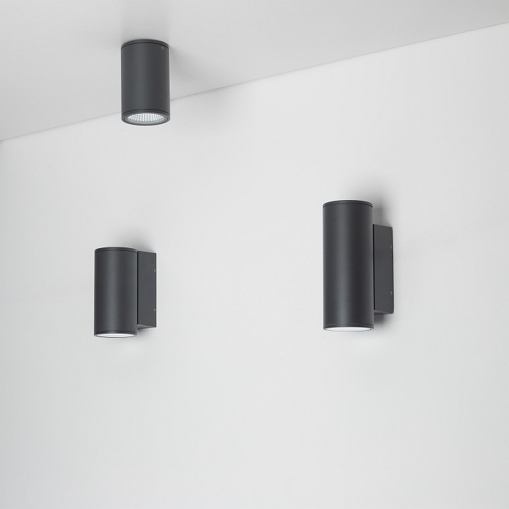 Уличный настенный светодиодный светильник Arlight LGD-Forma-Wall-Twin-R90-2x12W Warm3000 029970 - 2