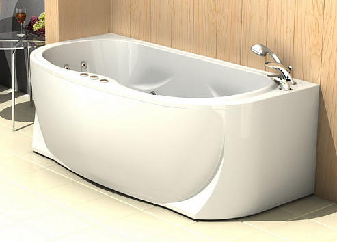 Фронтальная панель для ванны 180 см Aquatek Мелисса EKR-F0000019, белый - 2