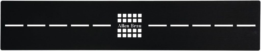 Накладка для сифона Allen Brau Infinity для поддона 120х80 черный матовый 8.210N3-BBA - 0