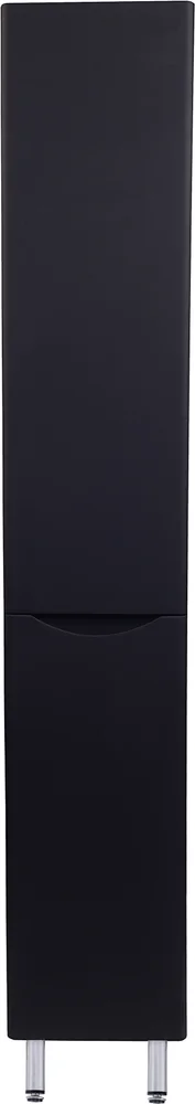 Шкаф-пенал для ванной Style Line Бергамо 30 Люкс Plus, черный  СС-00002331 - 0