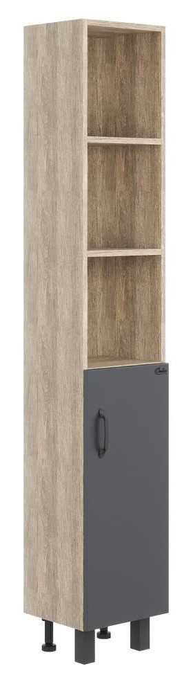 Комплект мебели Onika Тимбер 70 серый матовый - светлое дерево - 6