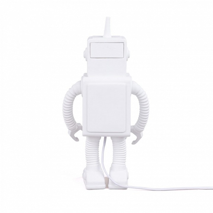 Настольная лампа декоративная Seletti Robot Lamp 14710 - 1