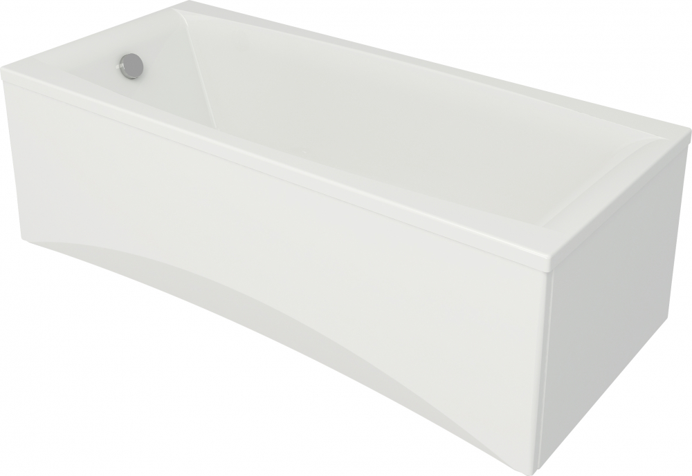 Фронтальная панель для ванны Cersanit Virgo 180 белая PA-VIRGO*180 - 1