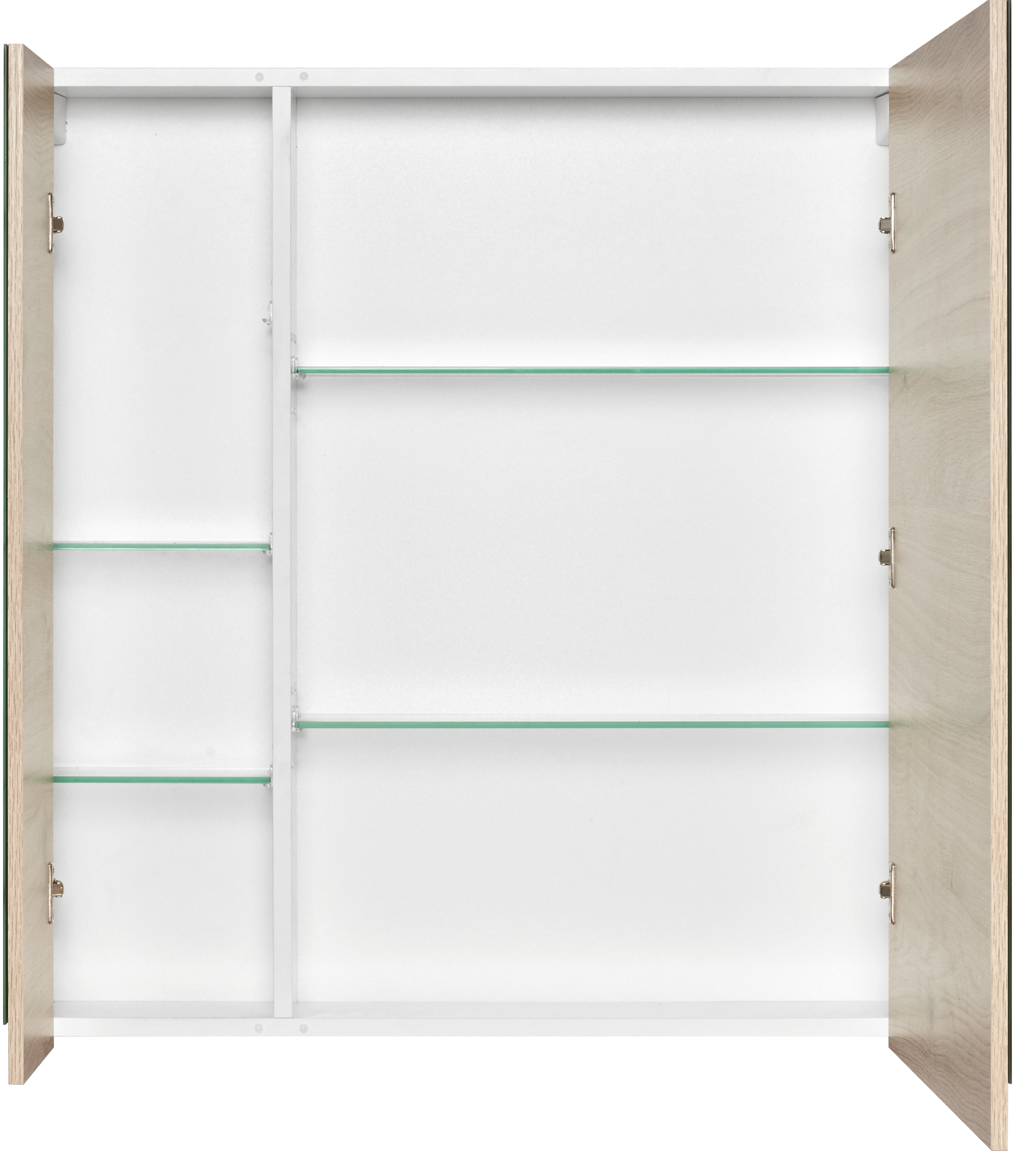 Зеркало-шкаф STWORKI Стокгольм 80 , навесной, белый, под дерево,
квадратный 1A227402SG010 - 4