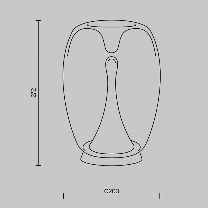 Настольная лампа декоративная Maytoni Splash MOD282TL-L15G3K - 2