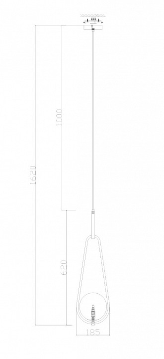 Подвесной светильник Freya Bumble FR5144PL-01TR - 3