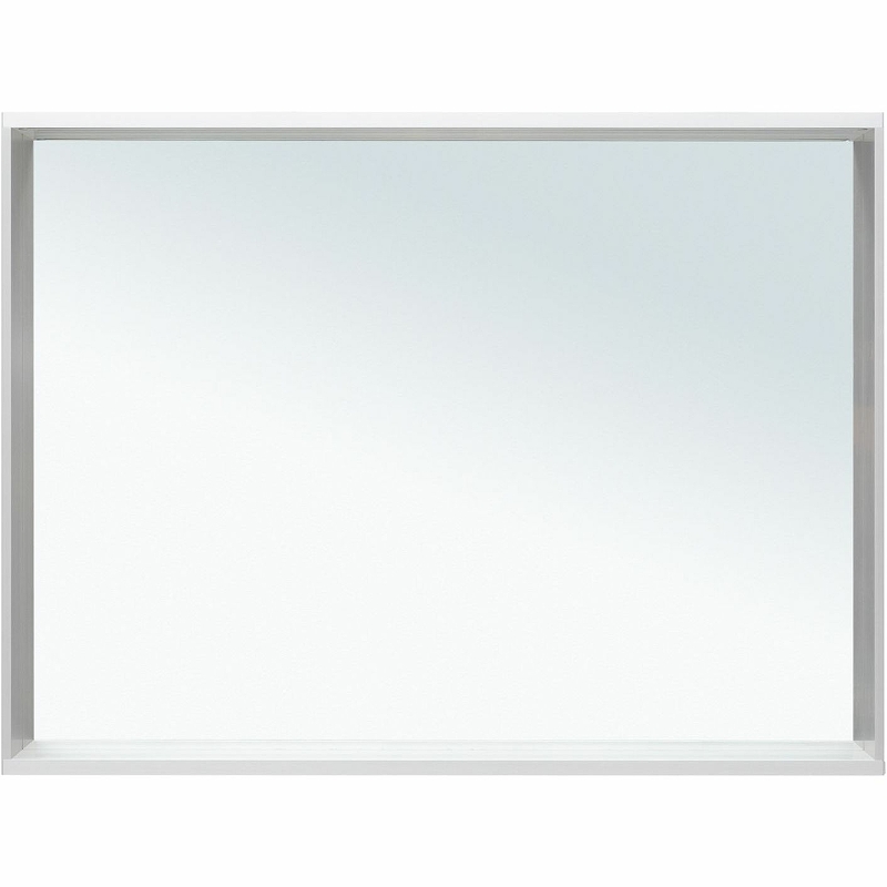 Зеркало Allen Brau Reality 100 с подсветкой серебро матовый 1.32020.02 - 1