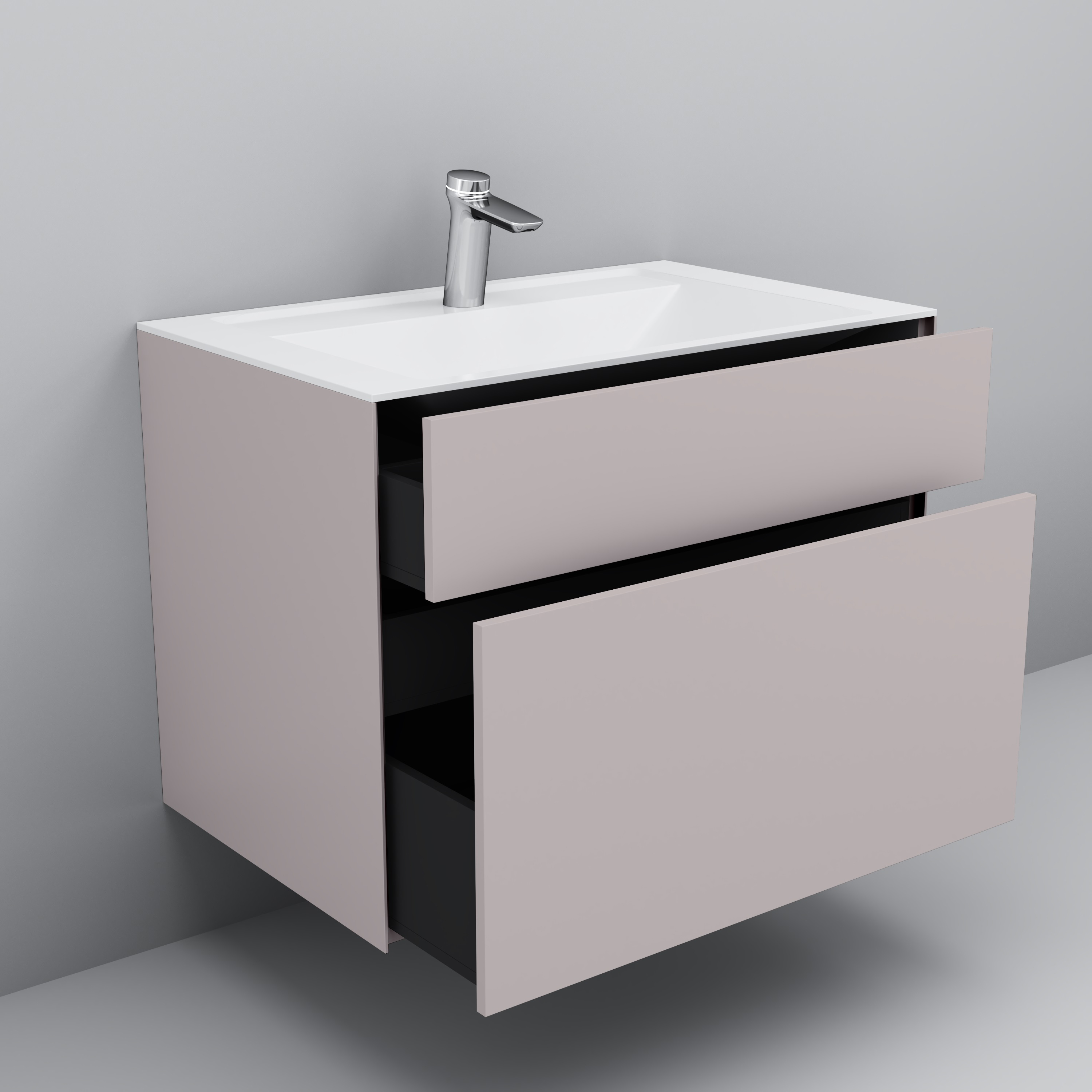 Мебель для ванной Am.Pm Inspire V2.0 80 элегантный серый - 5