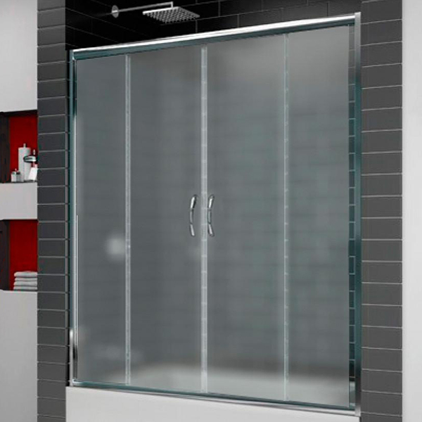 Шторка на ванну RGW Screens SC-61 1500х1500 профиль хром, стекло матовое 01116115-21 - 0
