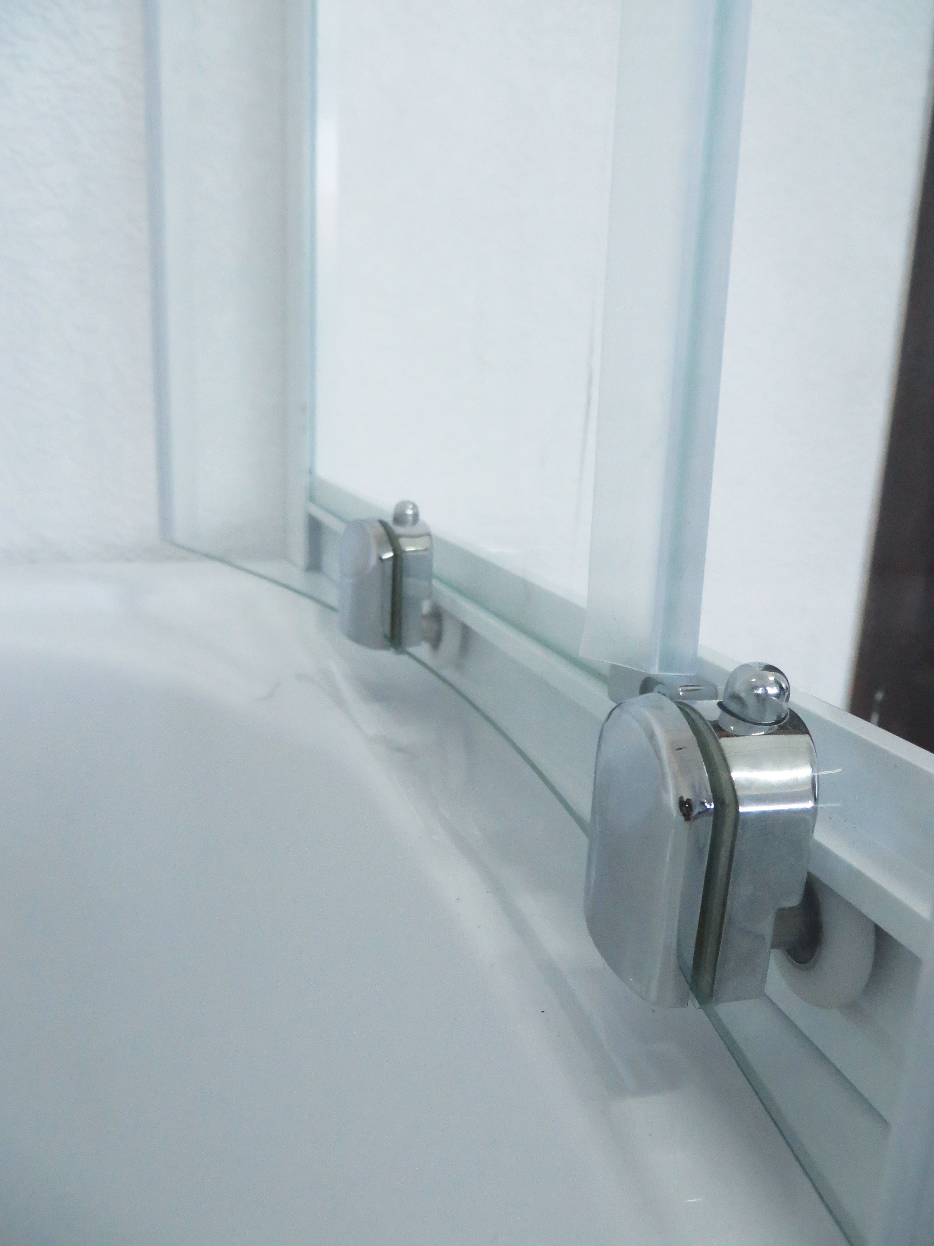 Душевой уголок Royal Bath HK 100x100 профиль белый стекло прозрачное RB100HK-T - 4