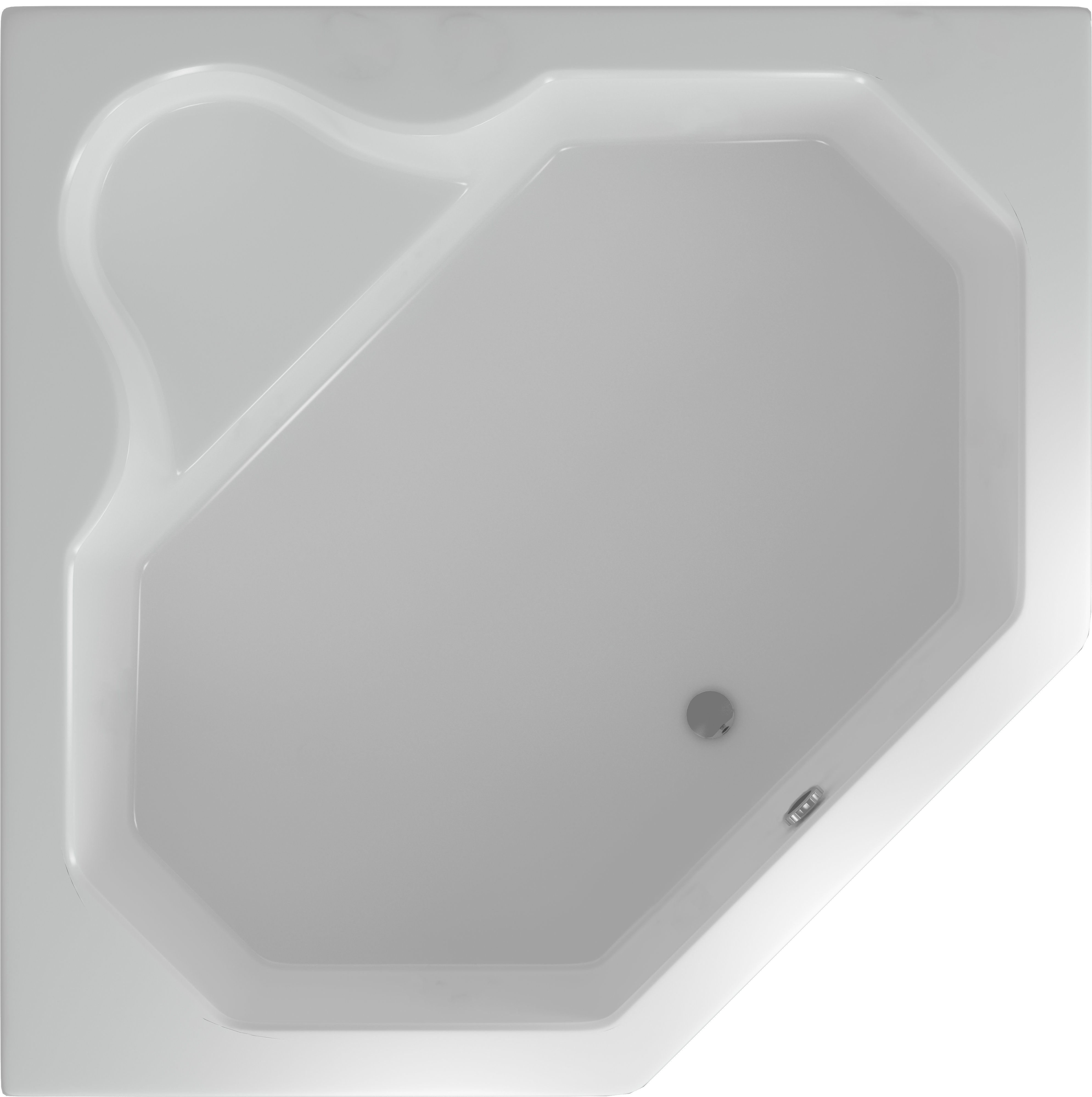 Акриловая ванна Акватек Лира вклеенный каркас LIR150-0000032 - 0