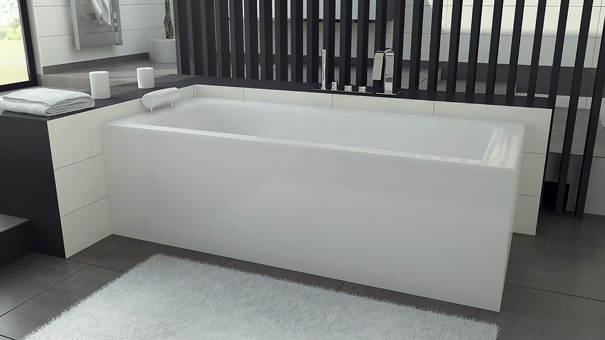 Акриловая ванна Besco Talia 150x70 WAT-150-PK - 1