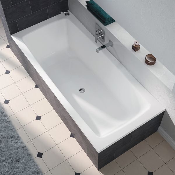 Ванна Cayono Duo Мод.725 180х80x41 белый + easy-clean 272500013001 - 0
