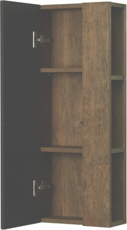 Шкаф подвесной Aquaton Терра 35 светлое дерево-серый 1A247103TEKA0 - 6