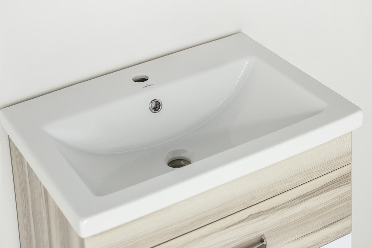 Мебель для ванной Style Line Ориноко 60 с бельевой корзиной, белая, ориноко - 3