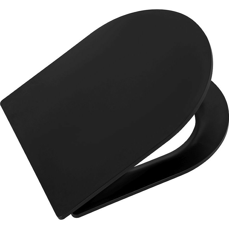 Сиденье для унитаза BelBagno Colorato черный, матовый  BB062SC-MB - 1