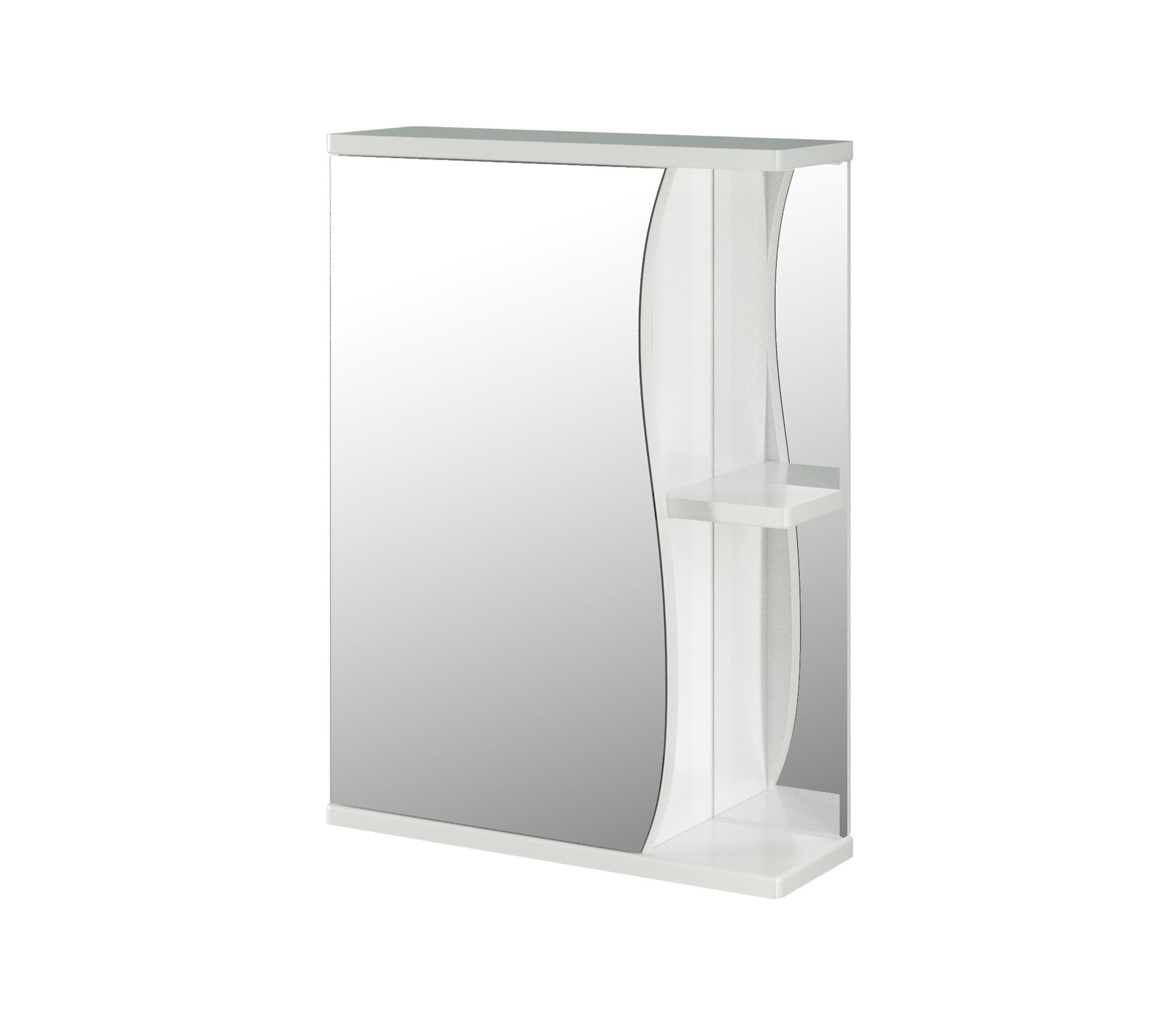 Шкаф-зеркало для ванной Mixline Анри-75 правый