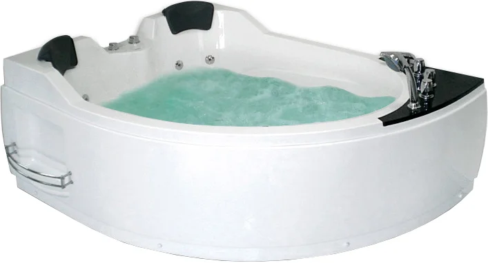 Акриловая ванна Gemy 170x130 с гидромассажем  G9086 B L - 0