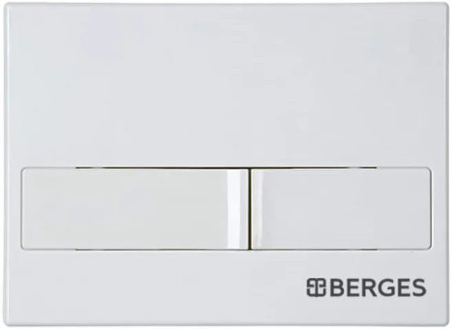 Комплект унитаза с инсталляцией Berges Puma с сиденьем микролифт и кнопкой смыва белой 043271 - 2