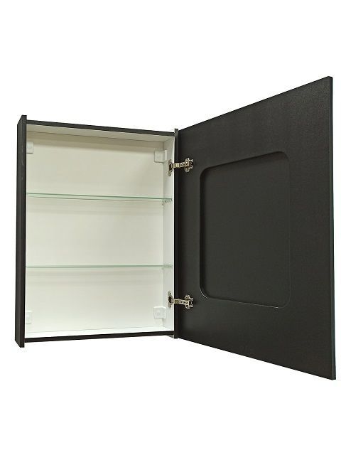Зеркало-шкаф с подсветкой реверсивный ART&MAX TECHNO AM-Tec-600-800-1D-DS-F-Nero - 1