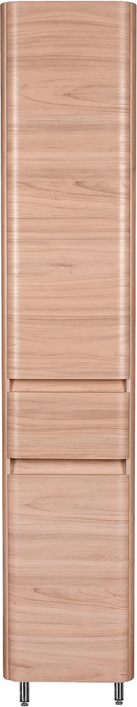 Шкаф-пенал Style Line Атлантика 35 L с бельевой корзиной светлое дерево  СС-00002228 - 0