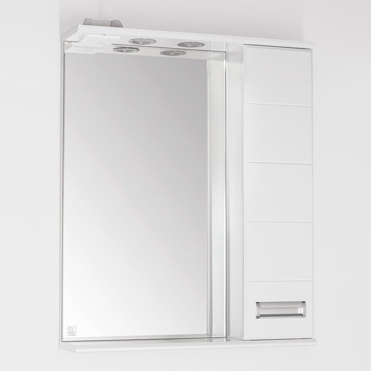 Зеркало-шкаф Style Line Ирис 65 см  ЛС-00000019 - 0