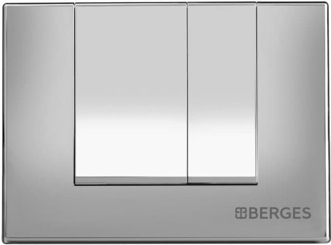 Комплект Berges Wasserhaus Novum кнопка хром глянцевый 043267 - 5
