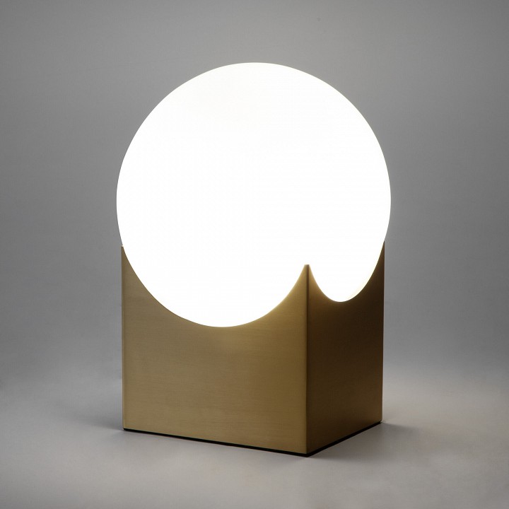Настольная лампа декоративная Eurosvet Pax 01167/1 латунь - 2