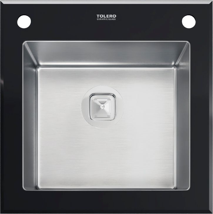 Мойка кухонная Tolero TG-500 черная 765048 - 0