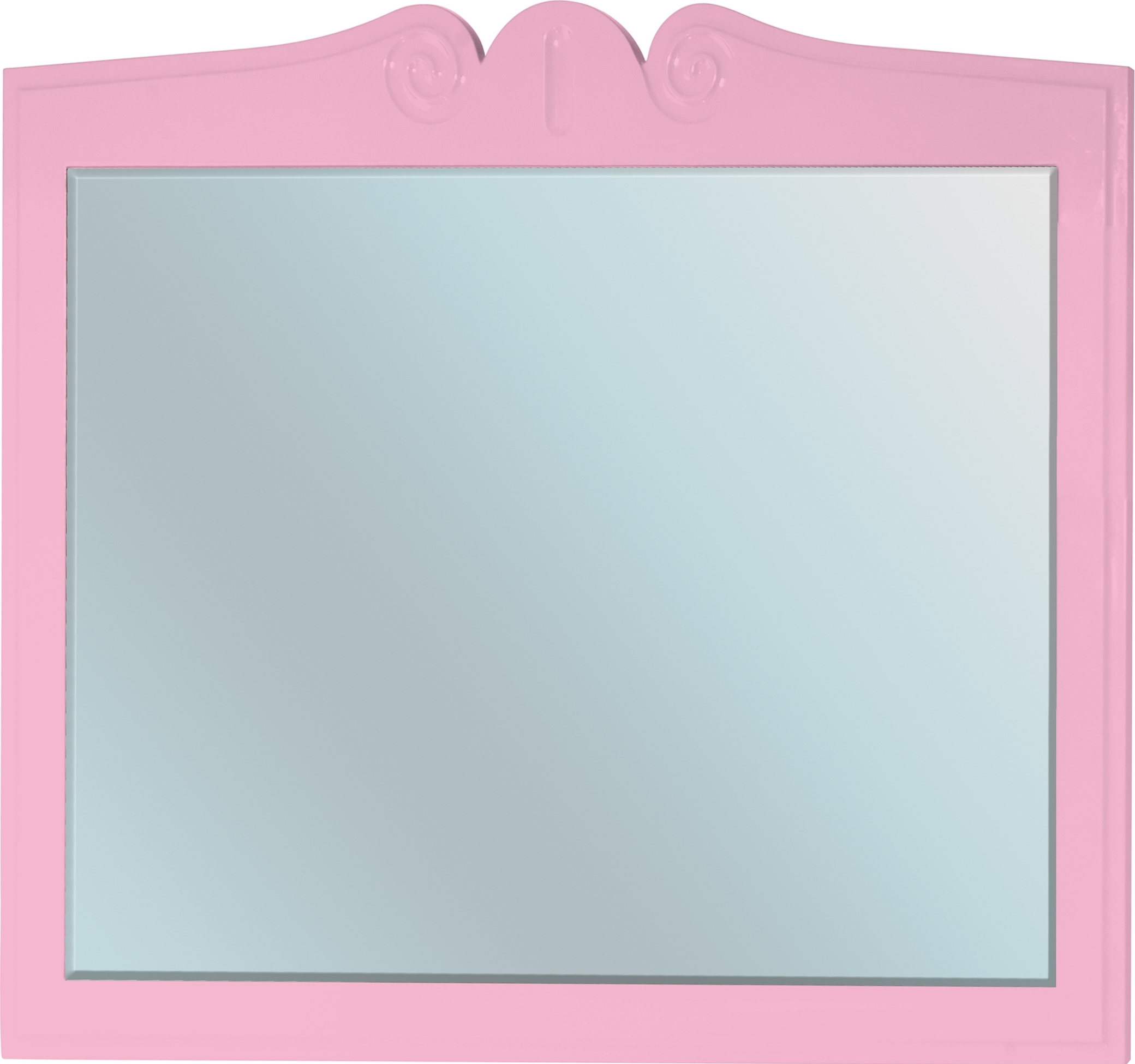 Зеркало Bellezza Эстель 90 розовое 4618315000095 - 0