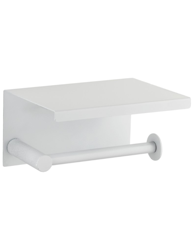 Держатель для туалетной бумаги Boheme Uno белый матовый 10971-MW - 0