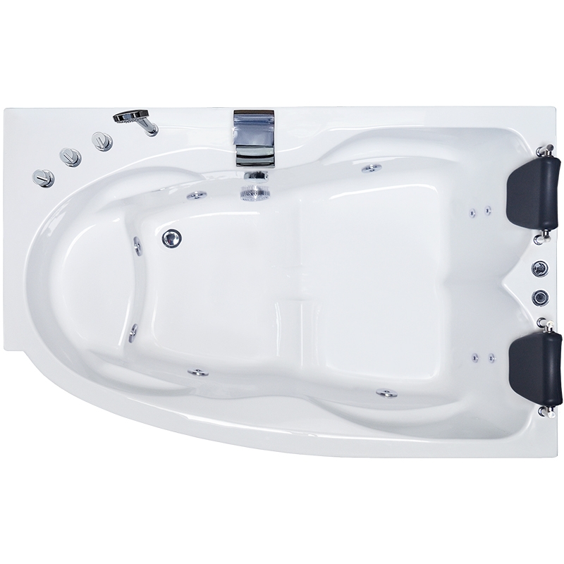 Ванна акриловая Royal Bath Shakespeare Comfort 170x110 R с гидромассажем белый RB652100CM-R - 0