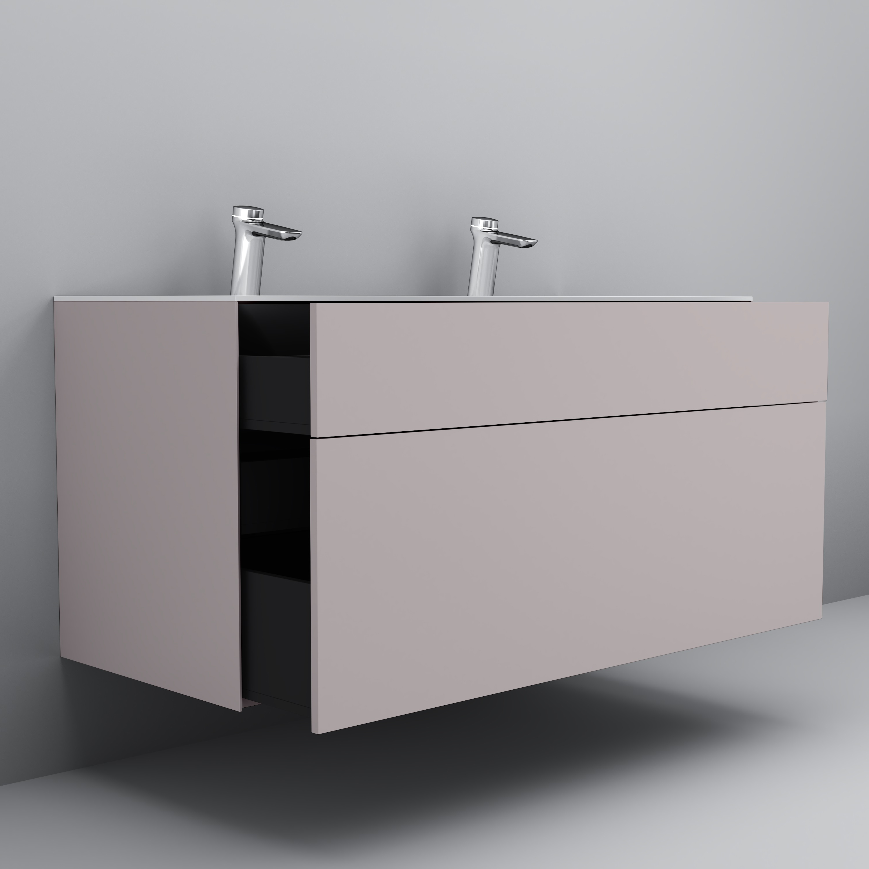 Мебель для ванной Am.Pm Inspire V2.0 120 элегантный серый - 3