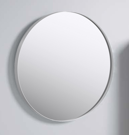 Зеркало круглое Aqwella RM белое, 80 см RM0208W - 0