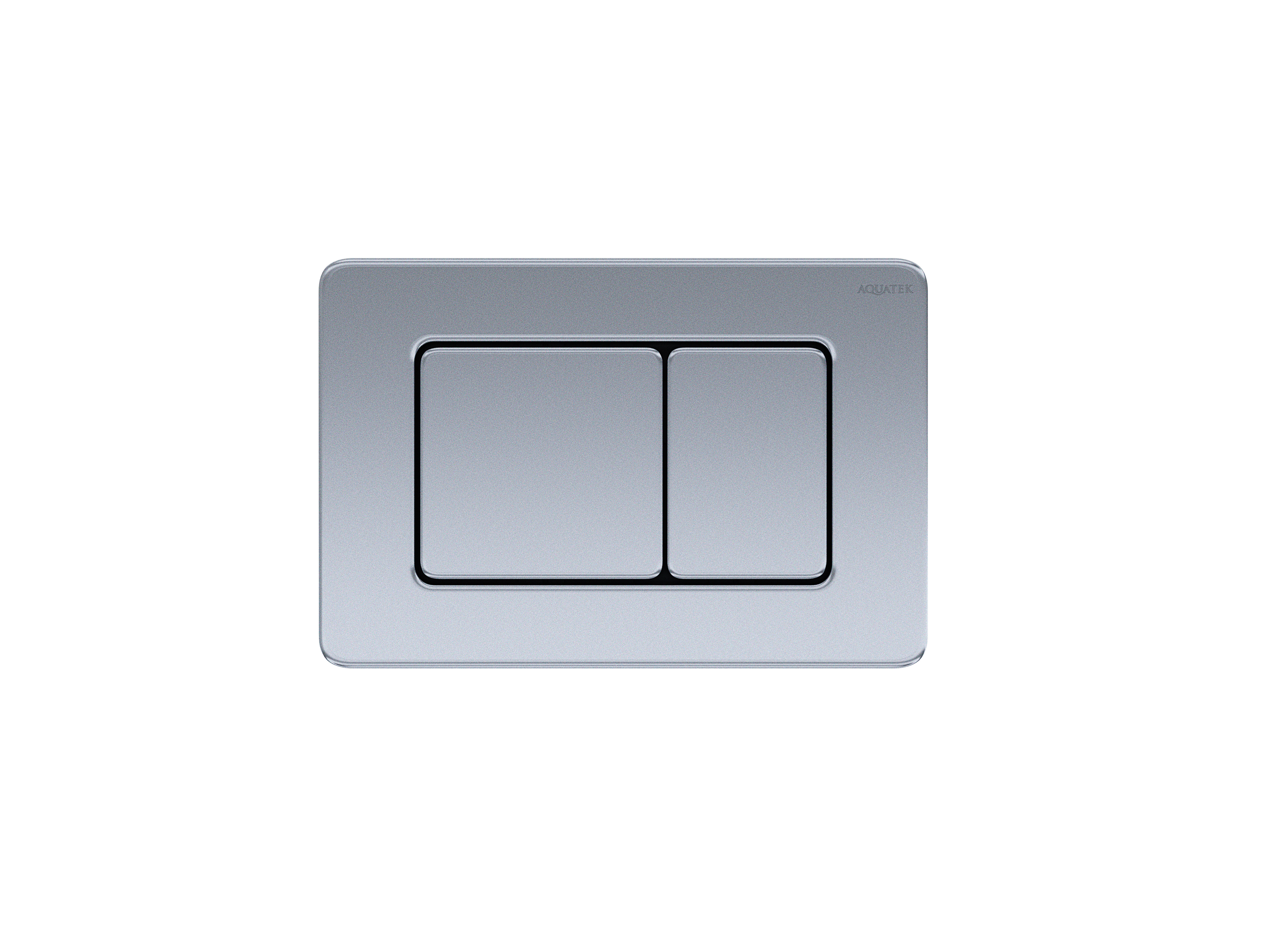 KDI-0000032 (003A) Панель смыва нержавеющая сталь (клавиша квадрат) - 0