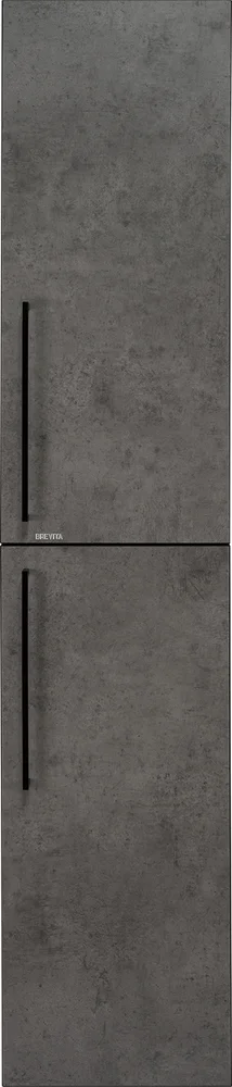 Шкаф-пенал Brevita Rock 35 темно-серый  ROCK-05035-50-2П - 0