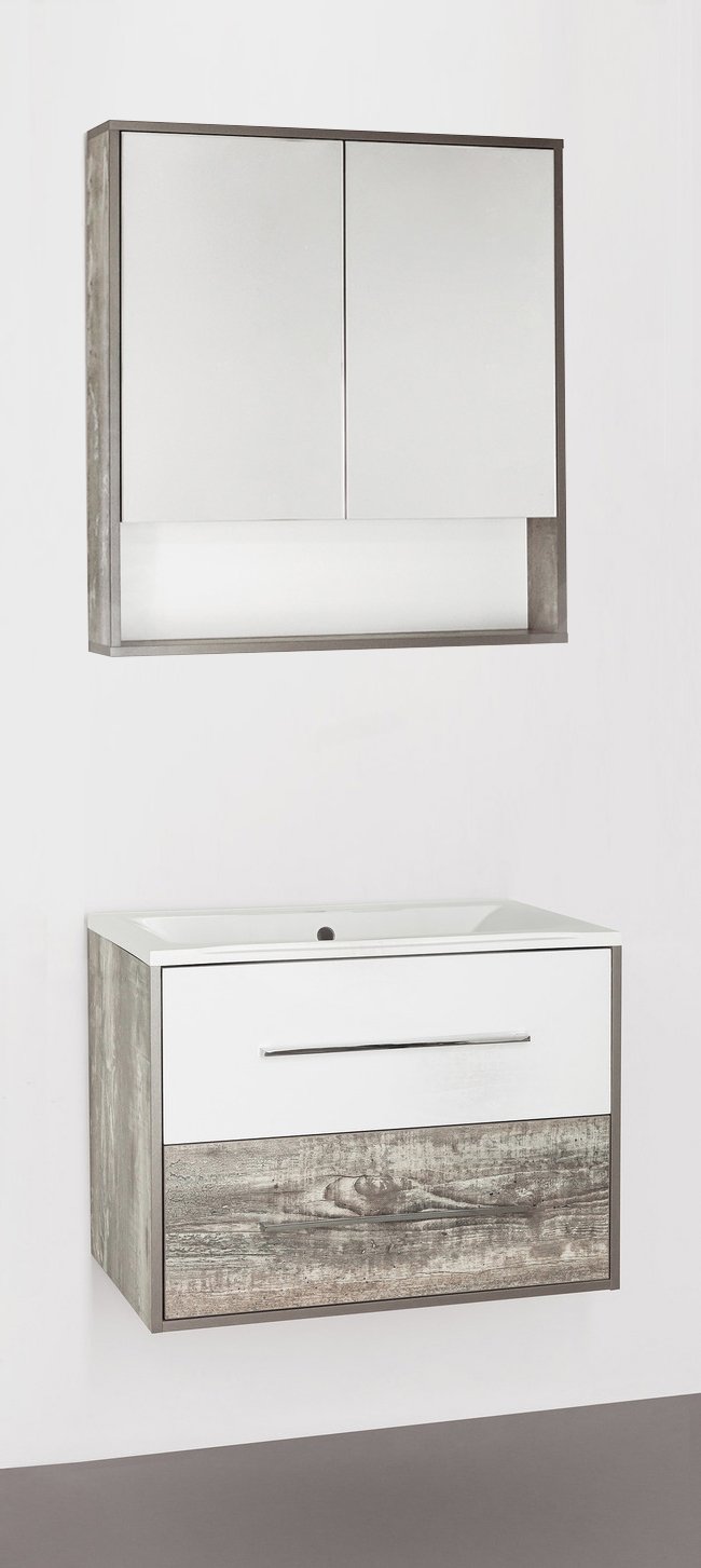 Мебель для ванной Style Line Экзотик 75 Plus подвесная, белая, экзотик - 1