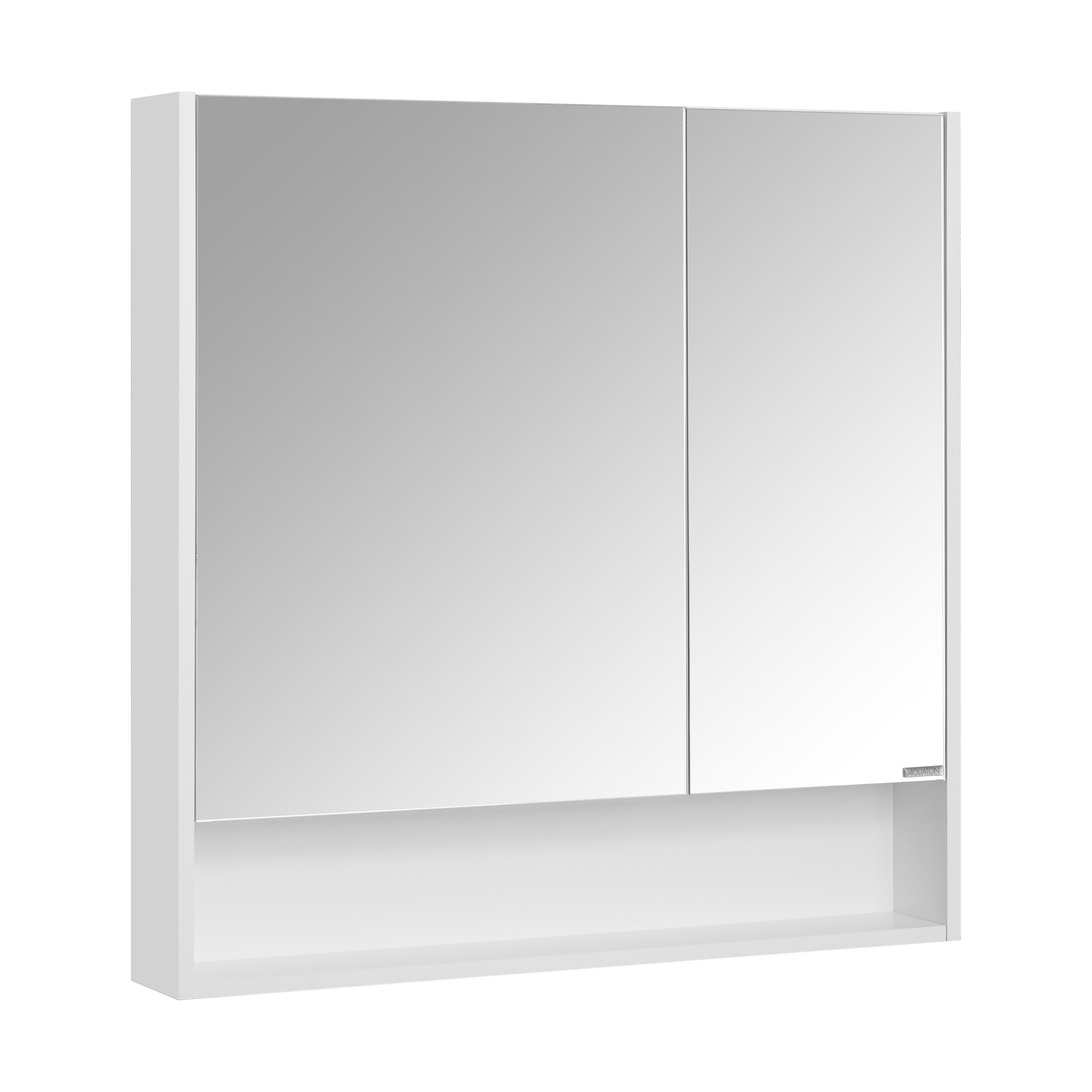 Зеркало-шкаф Aquaton Сканди 90 белый 1A252302SD010 - 0
