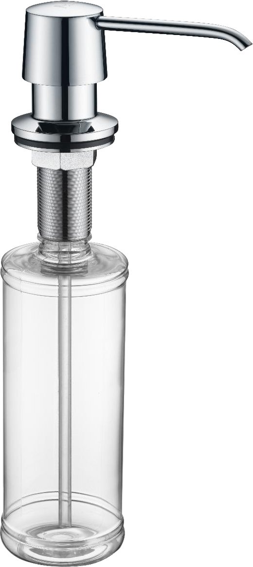 Дозатор для жидкого мыла Paulmark Saube хром D001-CR - 0