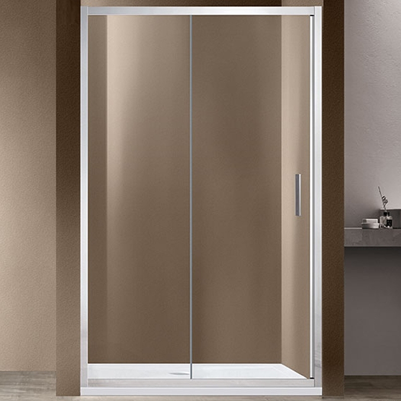 Душевая дверь Vincea Garda 105х190 хром стекло прозрачное VDS-1G105CL - 0