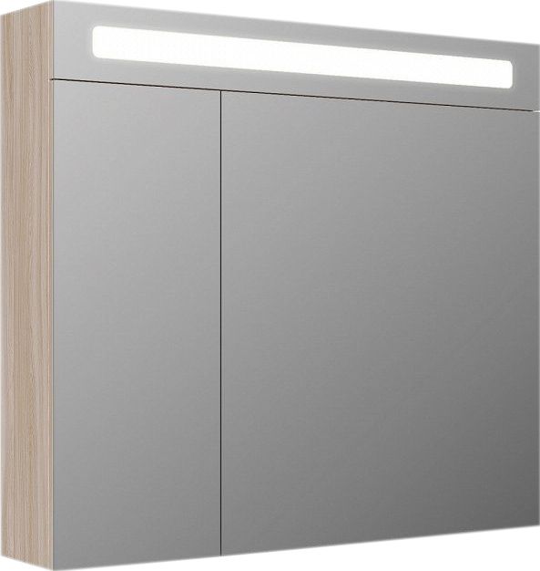 Зеркало-шкаф Iddis Mirro 80 с подсветкой MIR80N2i99 - 0