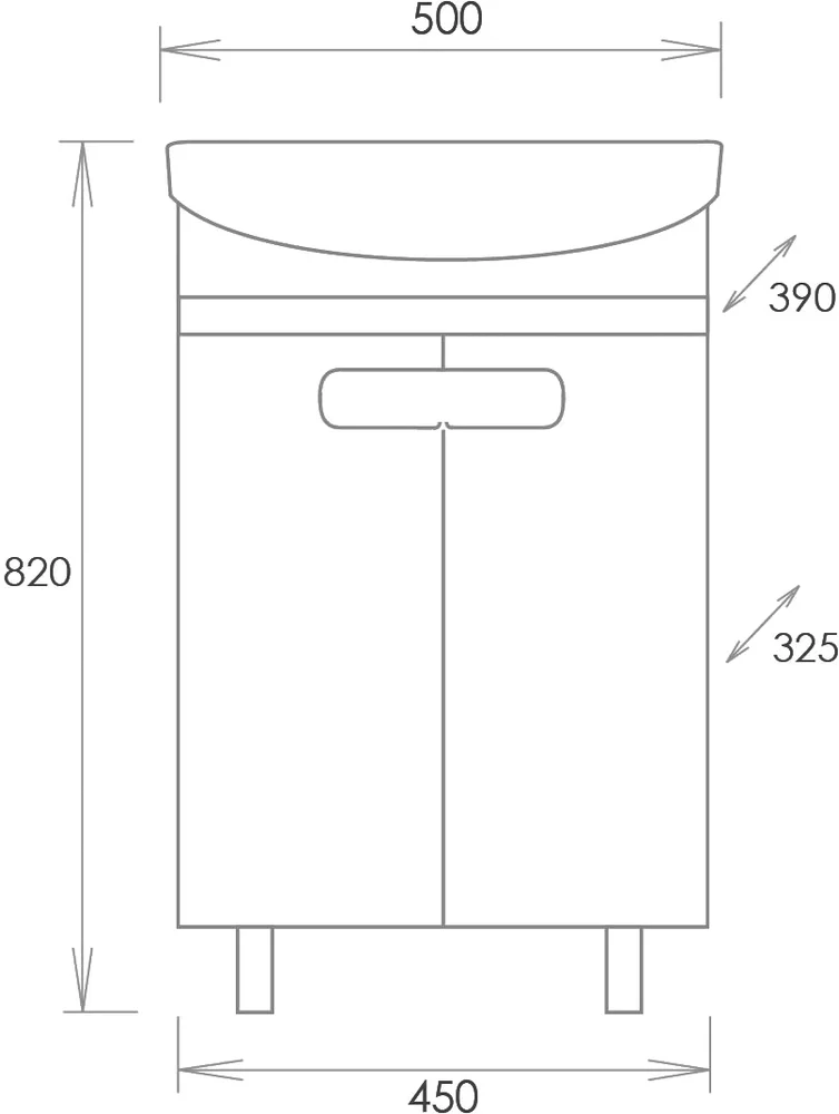 Комплект мебели Onika Харпер 50 белый/мешковина (105033) - 5