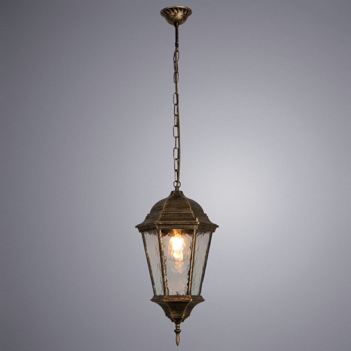 Уличный подвесной светильник Arte Lamp Genova A1204SO-1BN - 1