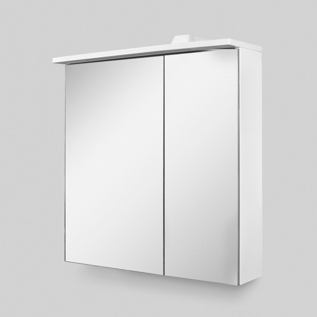 Зеркало-шкаф AM.PM Spirit V2.0 60 R с LED-подсветкой, белый глянец M70AMCR0601WG - 2