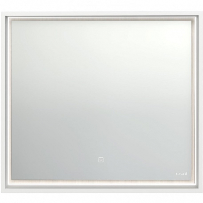 Зеркало Cersanit Louna 80 белое с подсветкой LU-LOU80-Os - 0