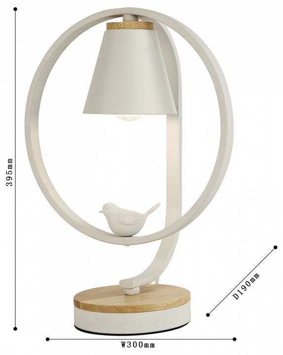 Настольная лампа декоративная F-promo Uccello 2939-1T - 1