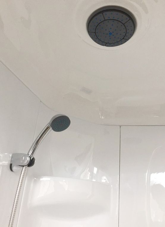 Душевая кабина Royal Bath 120х80 L профиль белый стекло матовое RB8120BK1-M-L - 3
