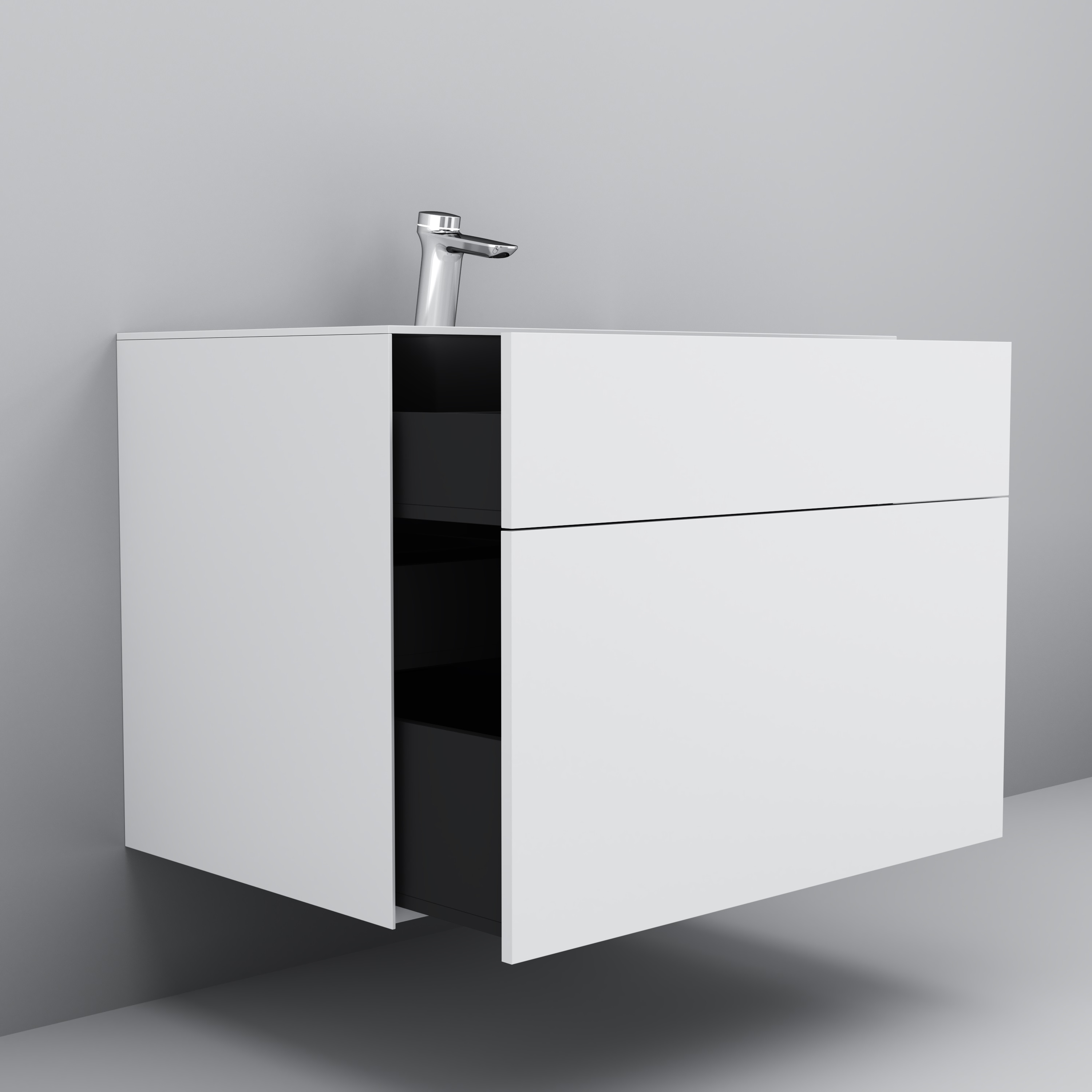 Мебель для ванной Am.Pm Inspire V2.0 80 белый матовый - 3