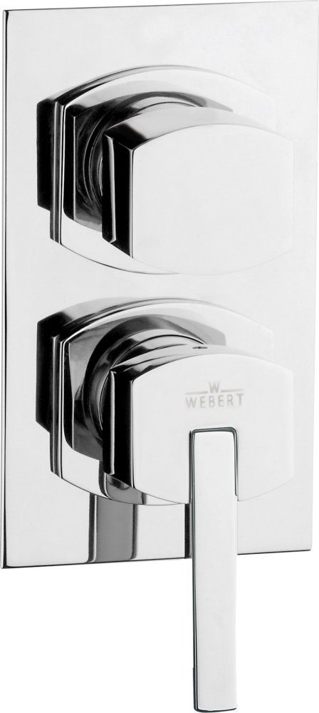 Смеситель Webert Azeta New AA860101015 С ВНУТРЕННЕЙ ЧАСТЬЮ, для ванны с душем - 0