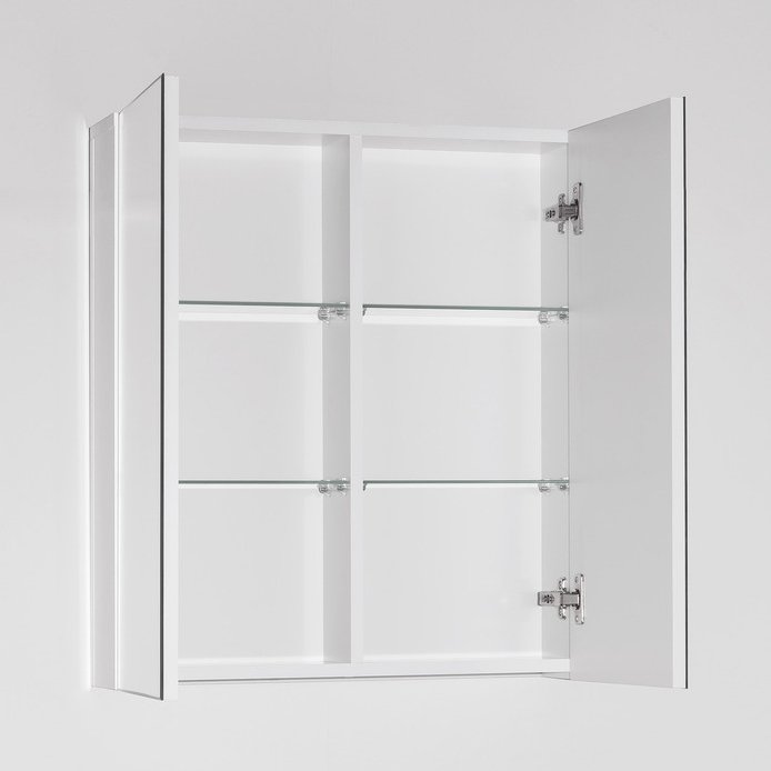 Зеркало-шкаф Style Line Амарант 60 белый ЛС-00000351 - 3